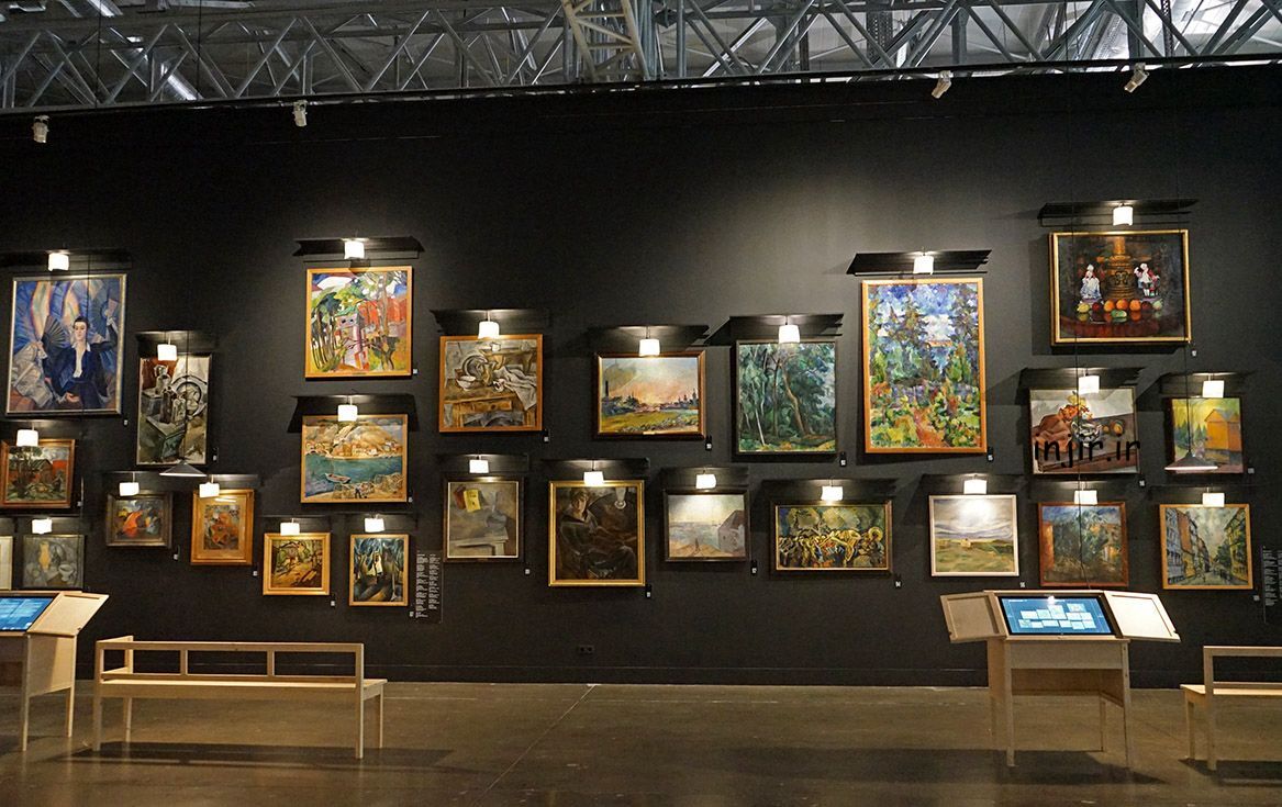 تصویری از یک نمایشگاه نقاشی 19