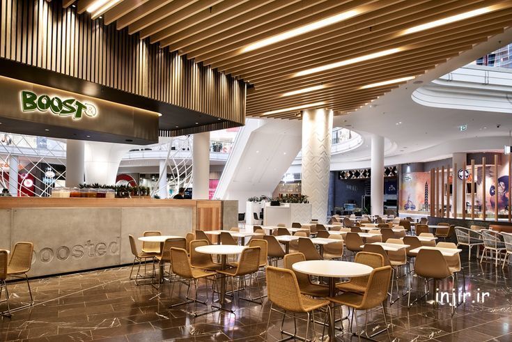 تصویری از طرح یک فود کورت 07