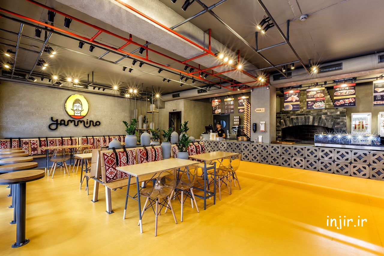 تصویری از طرح یک فود کورت 09