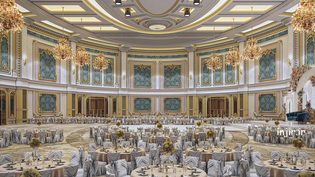 عکسی از باغ تالار عروسی 11