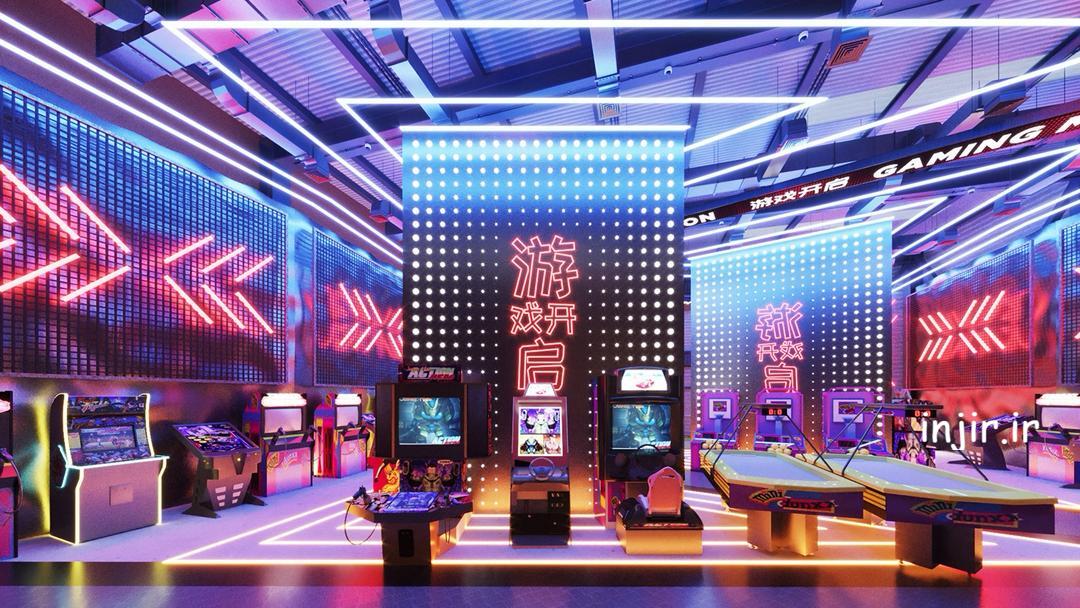 طراحی گیم سنتر 17