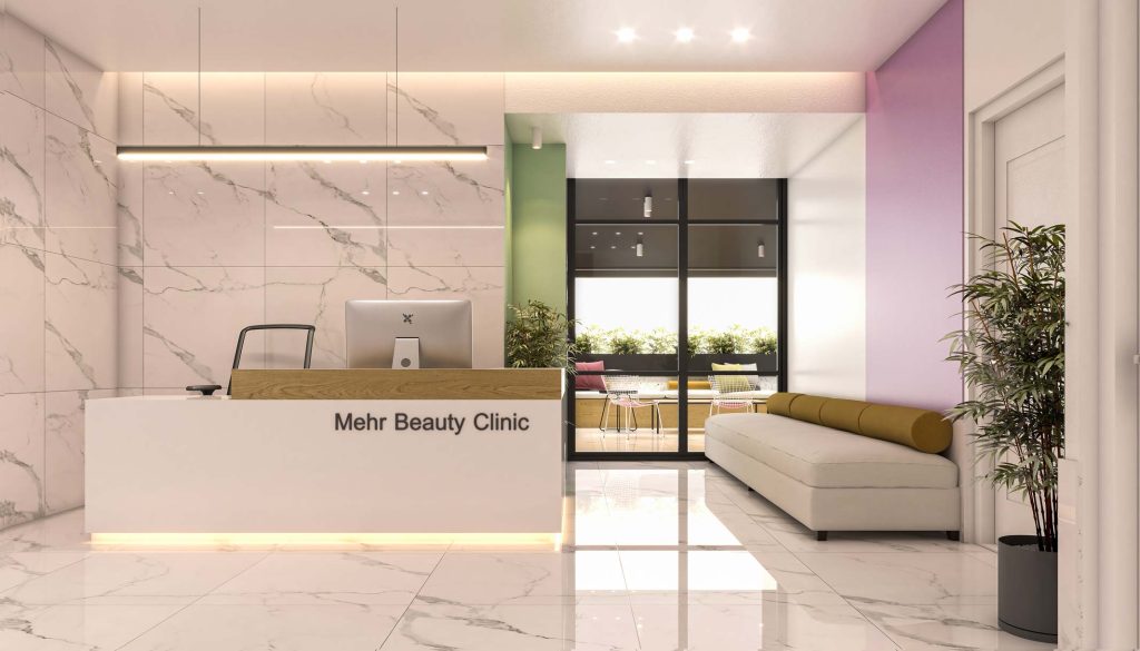طراحی کلینیک مهرآذین در بوکان