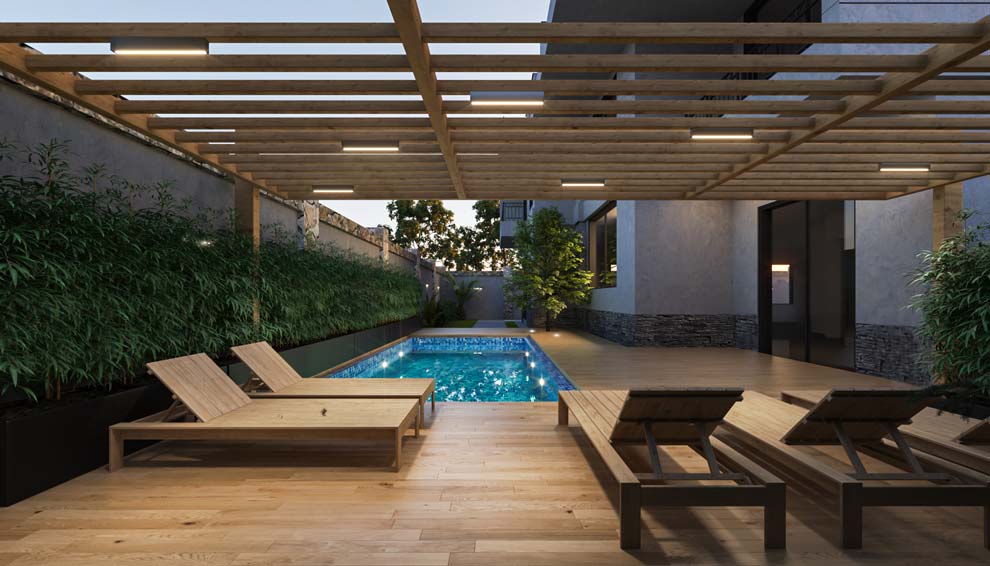 طراحی آلاچیق