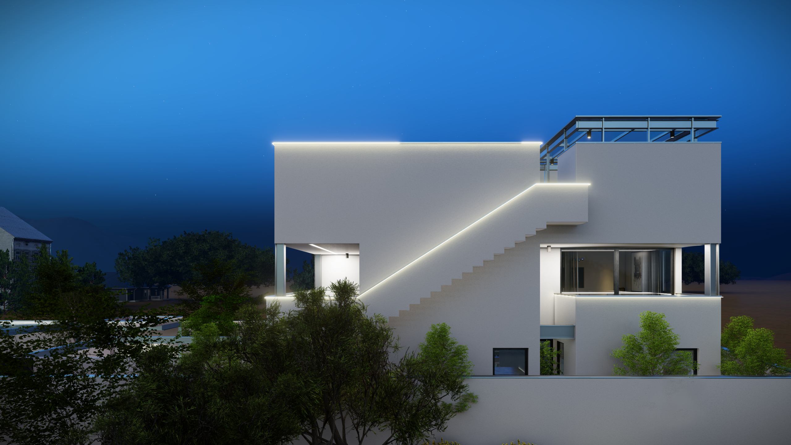 طراحی ویلا حامد