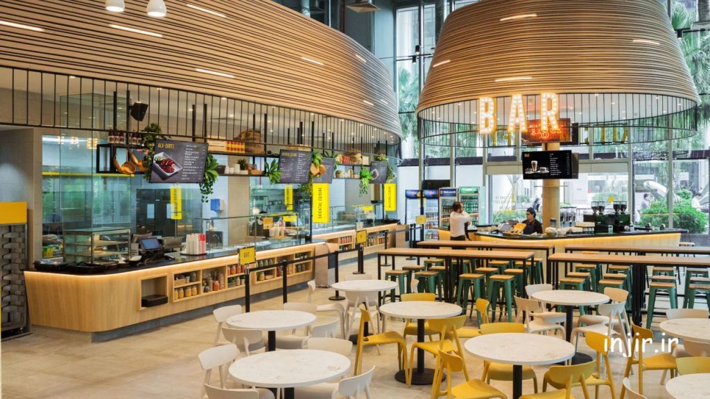 طراحی و اجرای فودکورت+تصاویر 15 نمونه برتر