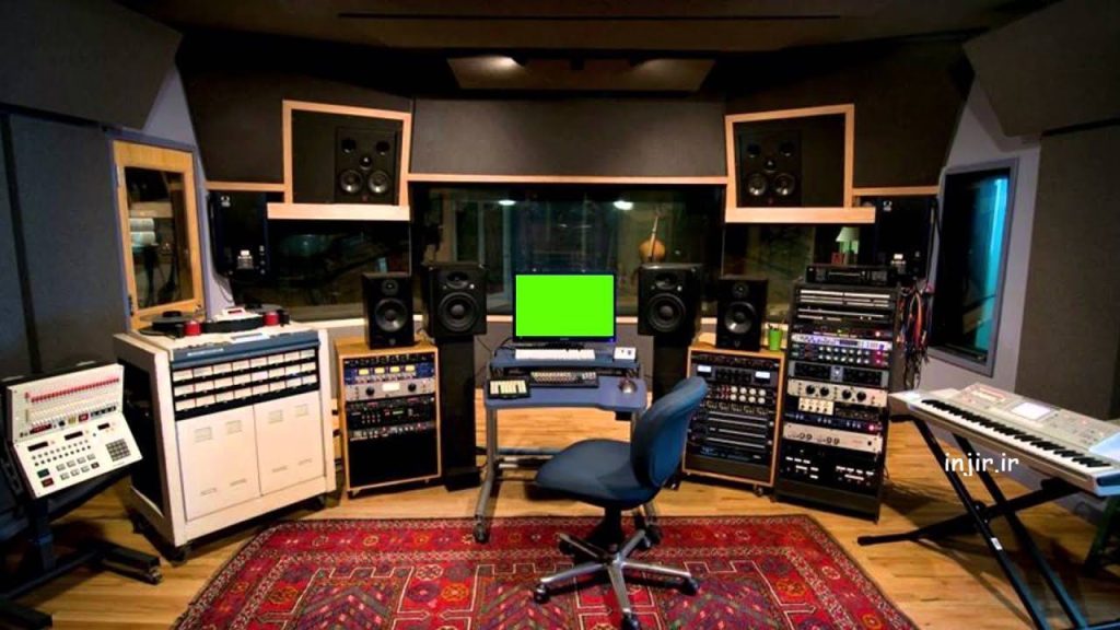 طراحی استودیو موزیک + اجرا صفر تا صد